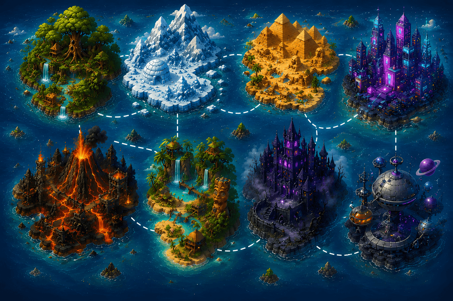 Mapa FunnyLandu